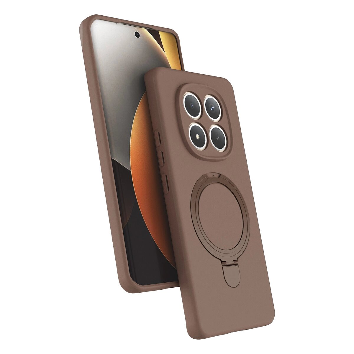 Xiaomi Redmi Note 15 4g Regal Magsafe Standlı Kapak - Çöl Titanyum Xiaomi Redmi Note 15 4g Regal Magsafe Standlı Kapak - Çöl Titanyum