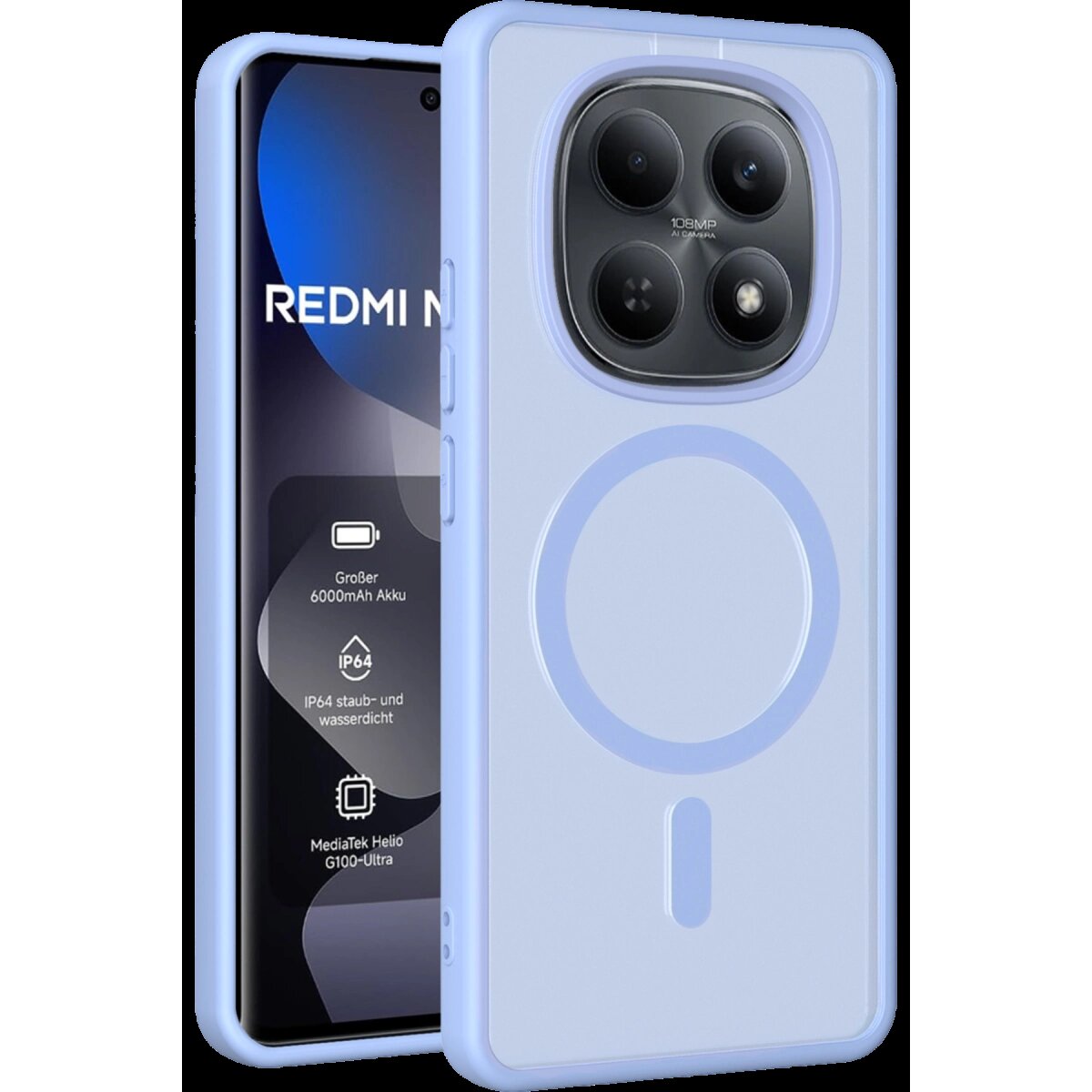 Joko Xiaomi Redmi Note 15 Pro Plus 5g Jota Magsafe Kapak - Açık Mavi Joko Xiaomi Redmi Note 15 Pro Plus 5g Jota Magsafe Kapak - Açık Mavi