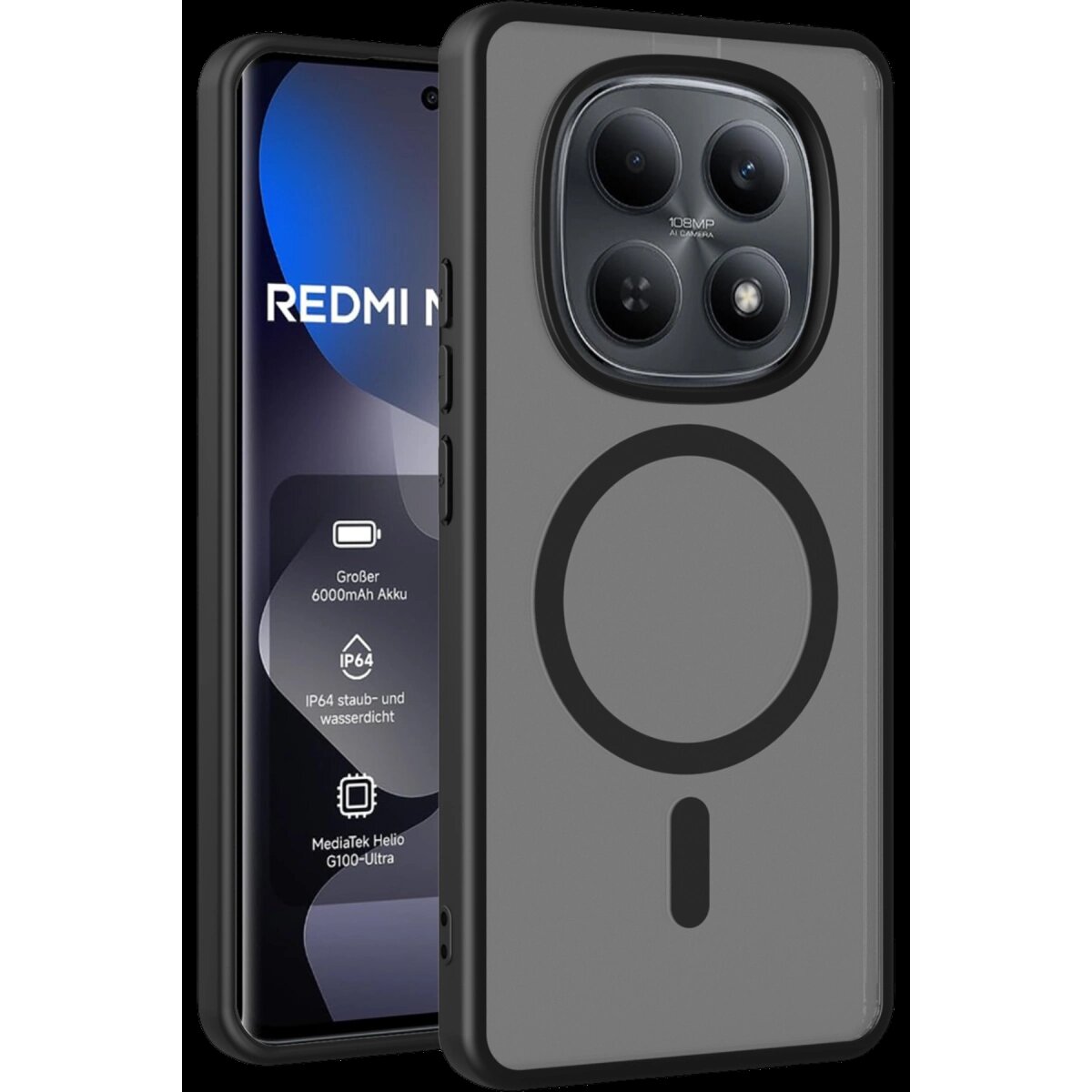 Joko Xiaomi Redmi Note 15 4g Jota Magsafe Kapak - Siyah Joko Xiaomi Redmi Note 15 4g Jota Magsafe Kapak - Siyah