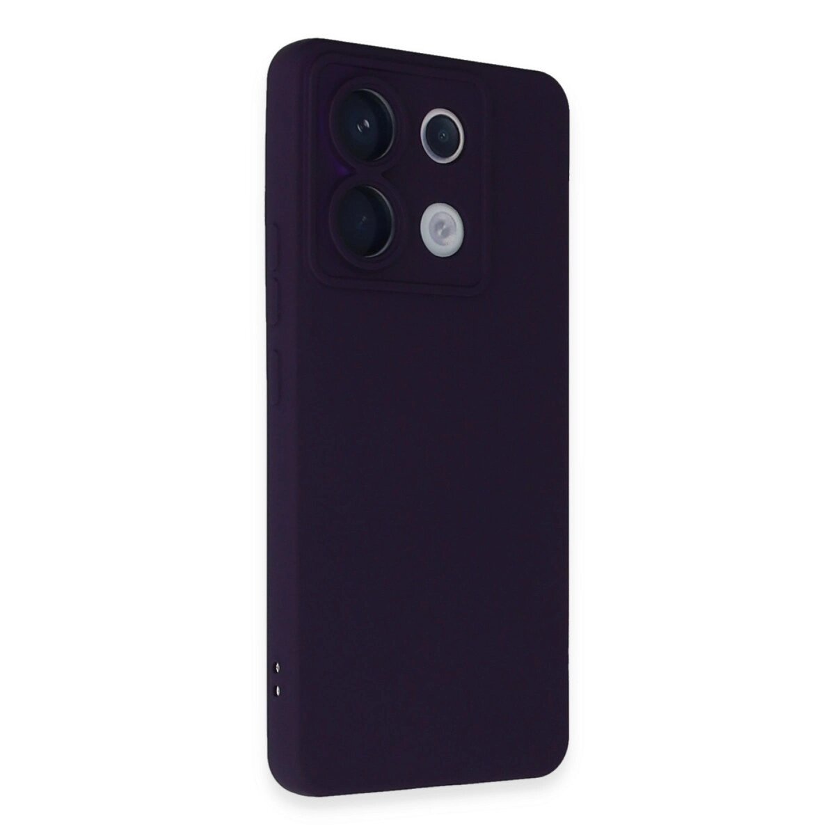 Xiaomi Redmi Note 13 Pro 5g Kılıf Nano İçi Kadife Silikon - Mor Xiaomi Redmi Note 13 Pro 5g Kılıf Nano İçi Kadife Silikon - Mor