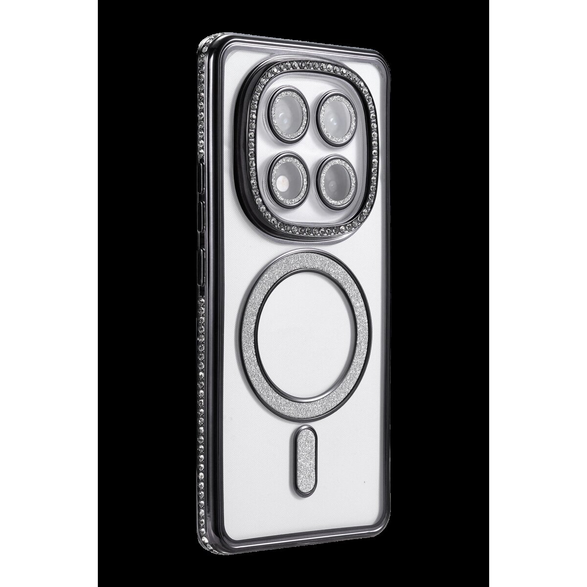 Xiaomi Redmi Note 15 Pro 4g Joke Simli Magneticsafe Kılıf - Siyah