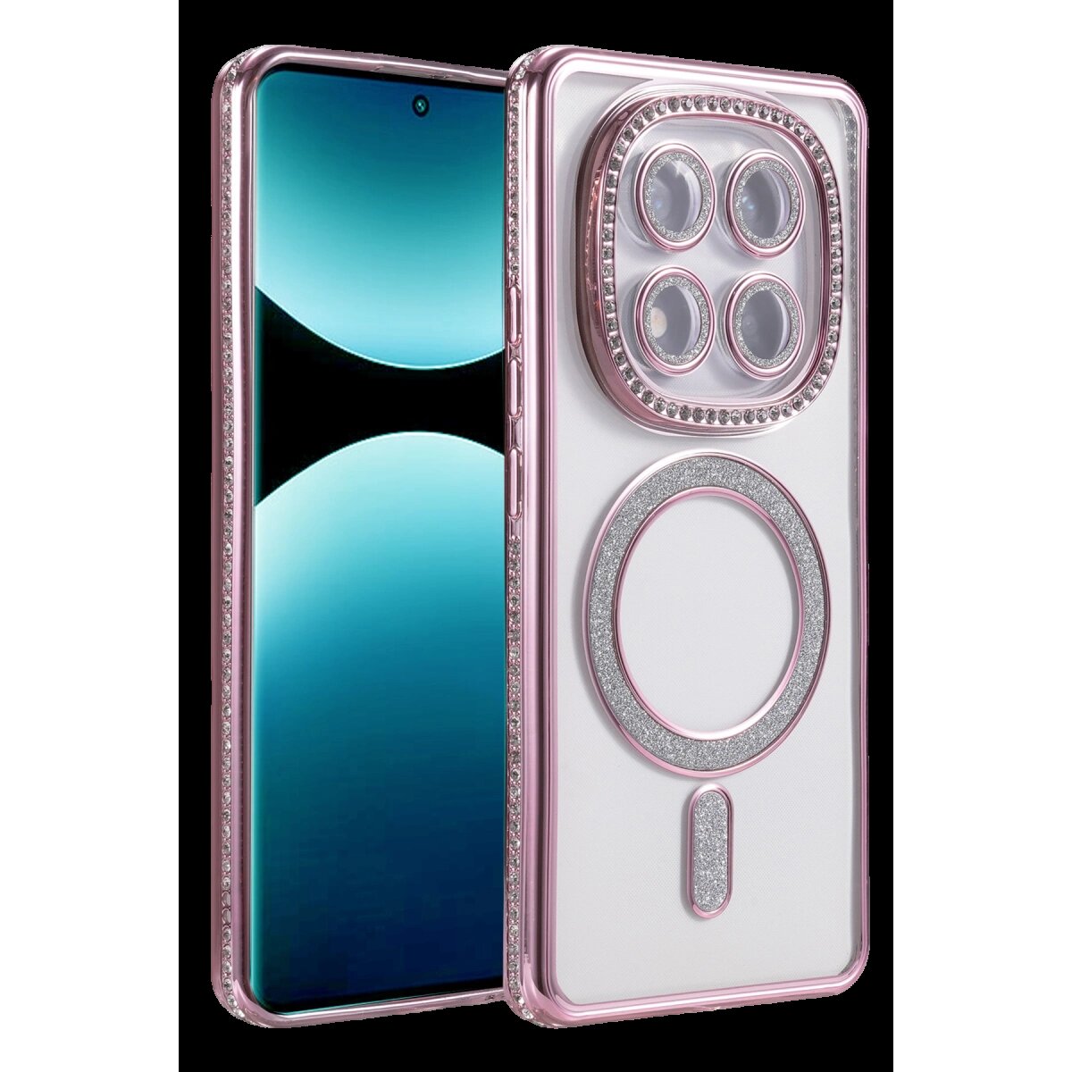 Xiaomi Redmi Note 15 Pro Plus 5g Joke Simli Magneticsafe Kılıf - Pembe Xiaomi Redmi Note 15 Pro Plus 5g Joke Simli Magneticsafe Kılıf - Pembe