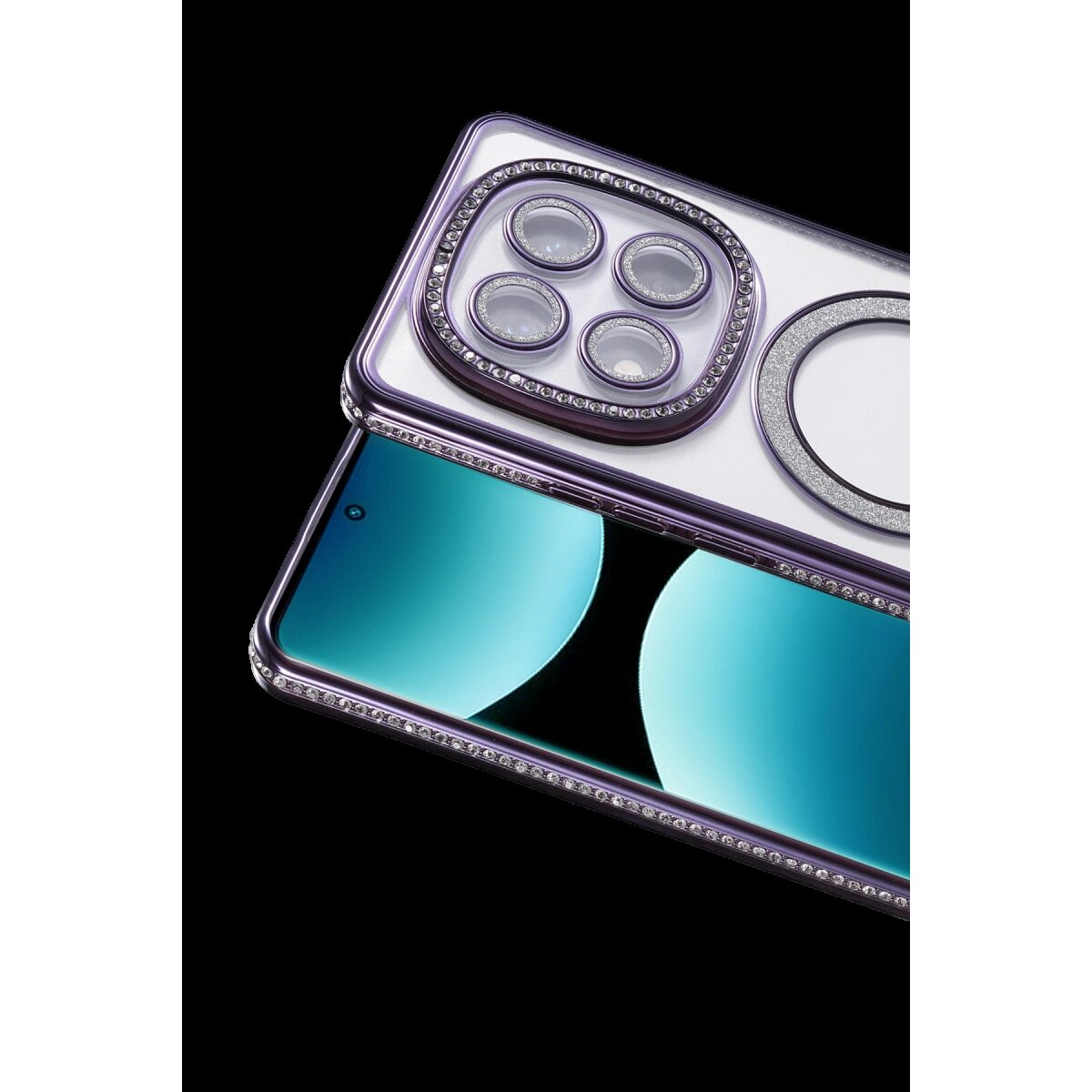 Xiaomi Redmi Note 15 4g Joke Simli Magneticsafe Kılıf - Derin Mor Xiaomi Redmi Note 15 4g Joke Simli Magneticsafe Kılıf - Derin Mor