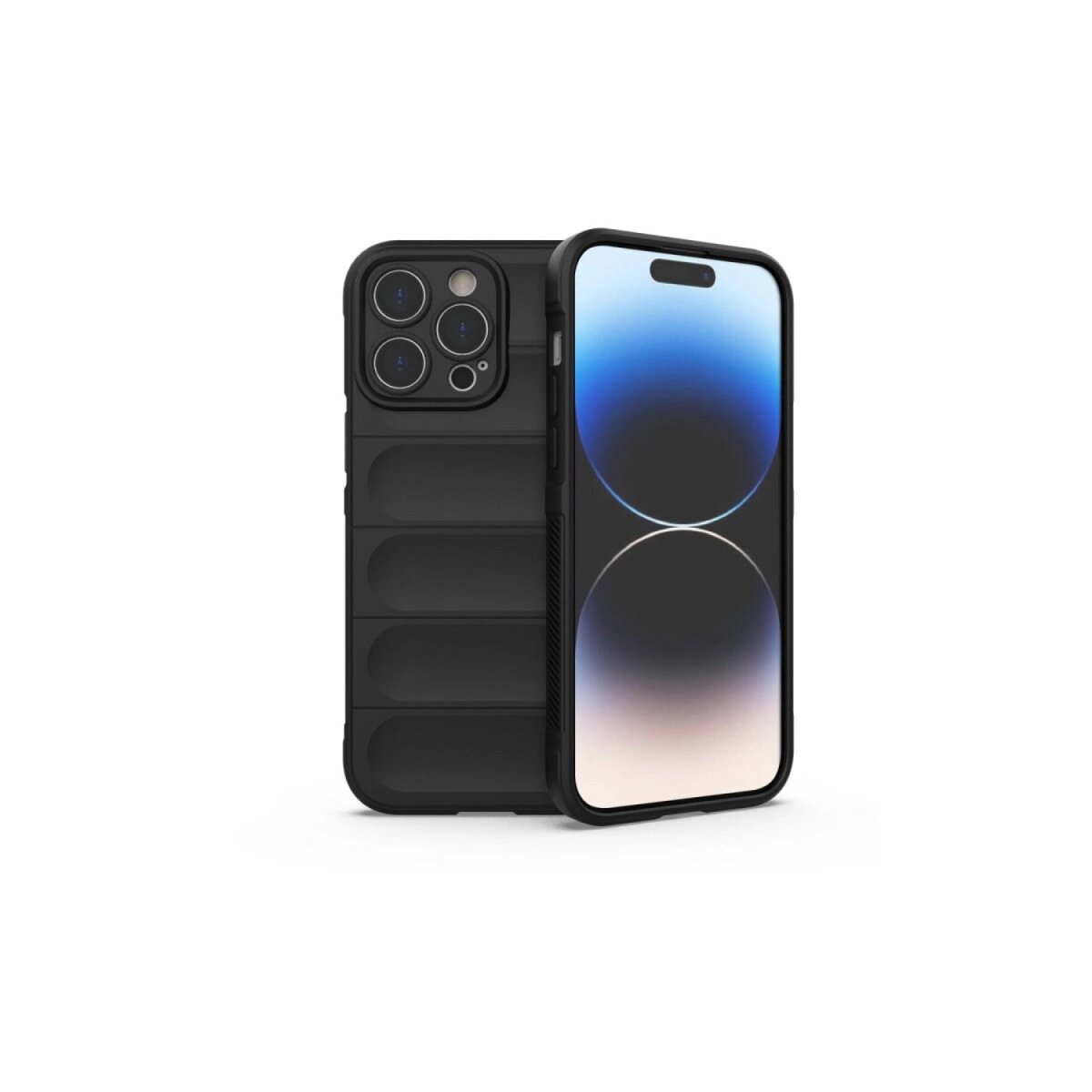 Apple İphone 16 Pro Max Kılıf Optimum Silikon - Siyah Apple İphone 16 Pro Max Kılıf Optimum Silikon - Siyah