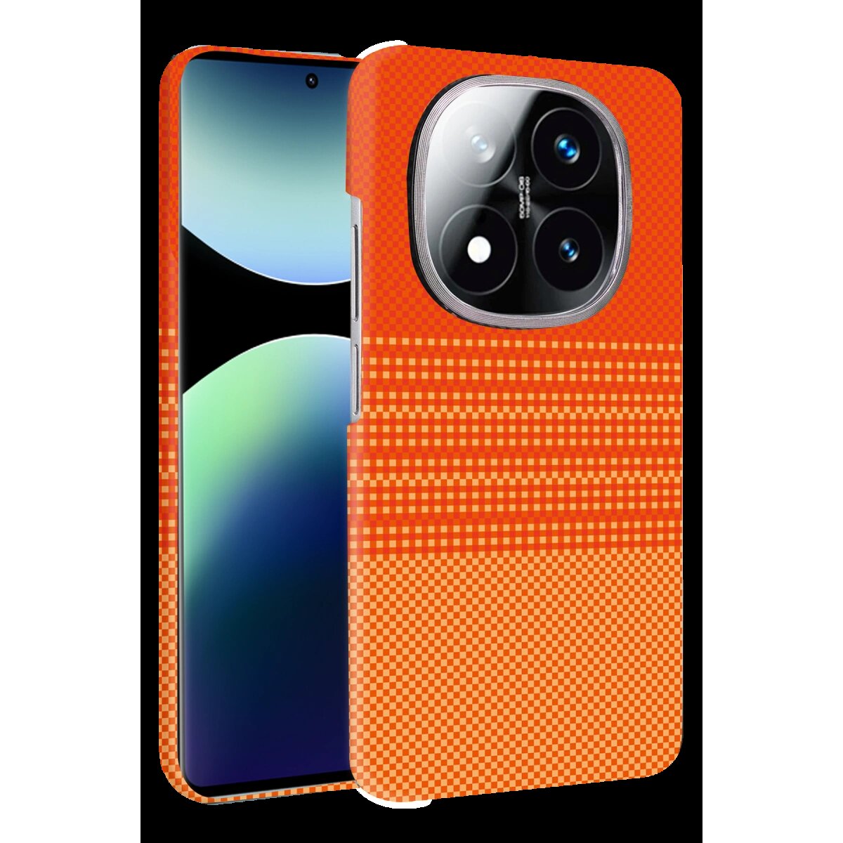 Xiaomi Redmi Note 15 Pro 4g Vega Magsafe Kapak - Turuncu Xiaomi Redmi Note 15 Pro 4g Vega Magsafe Kapak - Turuncu
