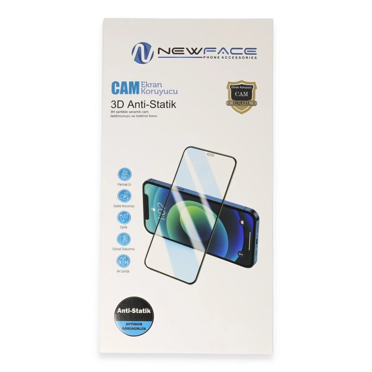Xiaomi Redmi Note 15 Pro 5g 3d Antistatik Cam Ekran Koruyucu - Siyah