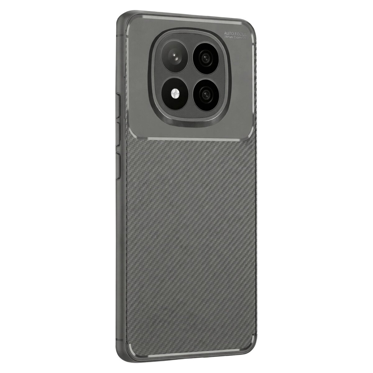 Xiaomi Redmi Note 14 Pro Plus Kılıf Auto Focus Karbon Kapak - Gri Xiaomi Redmi Note 14 Pro Plus Kılıf Auto Focus Karbon Kapak - Gri