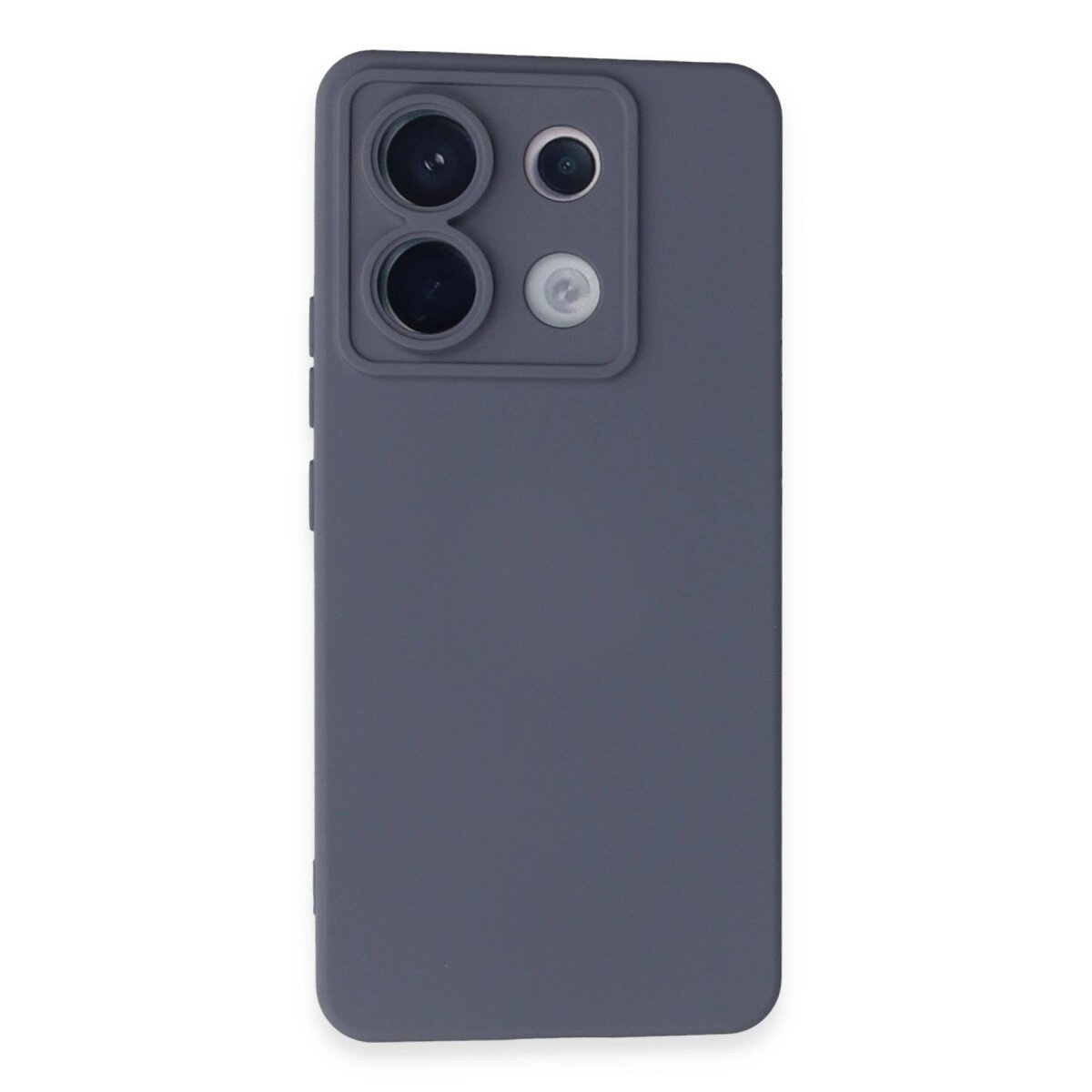 Xiaomi Redmi Note 13 Pro 5g Kılıf Nano İçi Kadife Silikon - Gri
