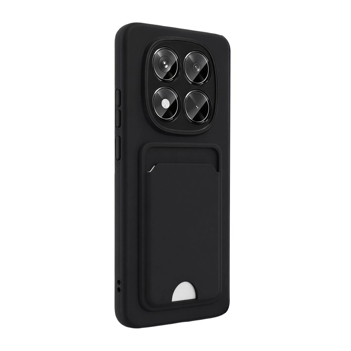 Xiaomi Redmi Note 15 Pro 5g Kelvin Kartvizitli Silikon - Siyah Xiaomi Redmi Note 15 Pro 5g Kelvin Kartvizitli Silikon - Siyah