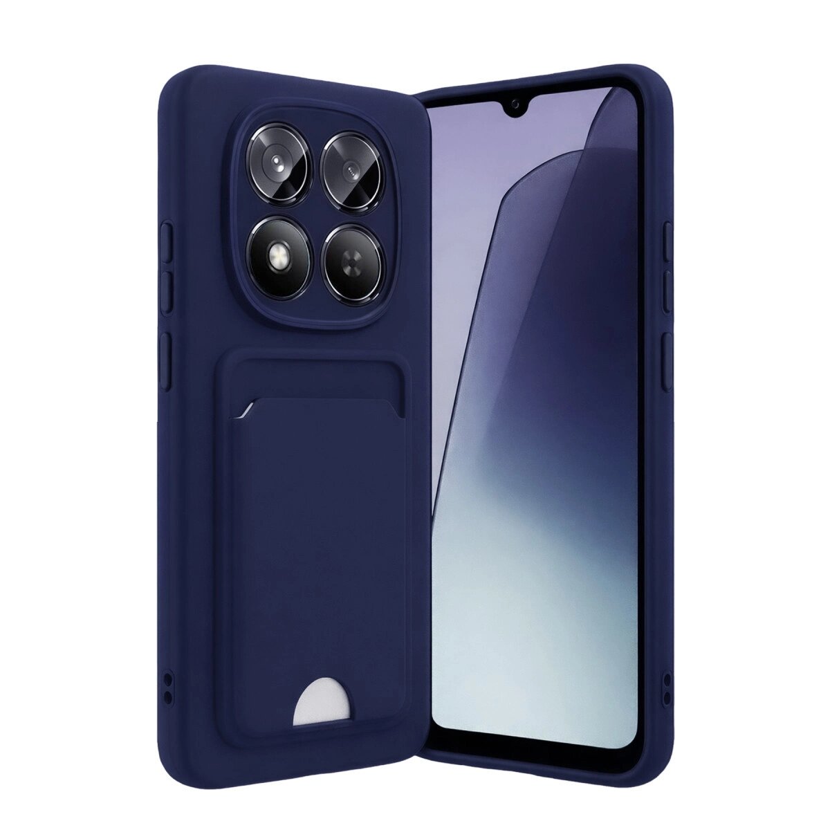 Xiaomi Redmi Note 15 Pro 4g Kelvin Kartvizitli Silikon - Lacivert Xiaomi Redmi Note 15 Pro 4g Kelvin Kartvizitli Silikon - Lacivert