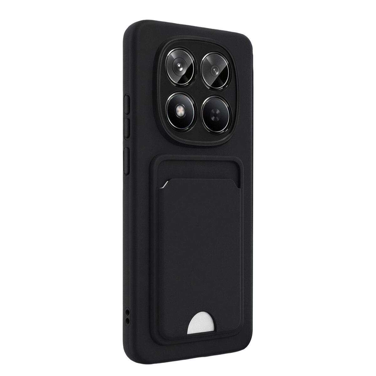 Xiaomi Redmi Note 15 Pro 4g Kelvin Kartvizitli Silikon - Siyah Xiaomi Redmi Note 15 Pro 4g Kelvin Kartvizitli Silikon - Siyah