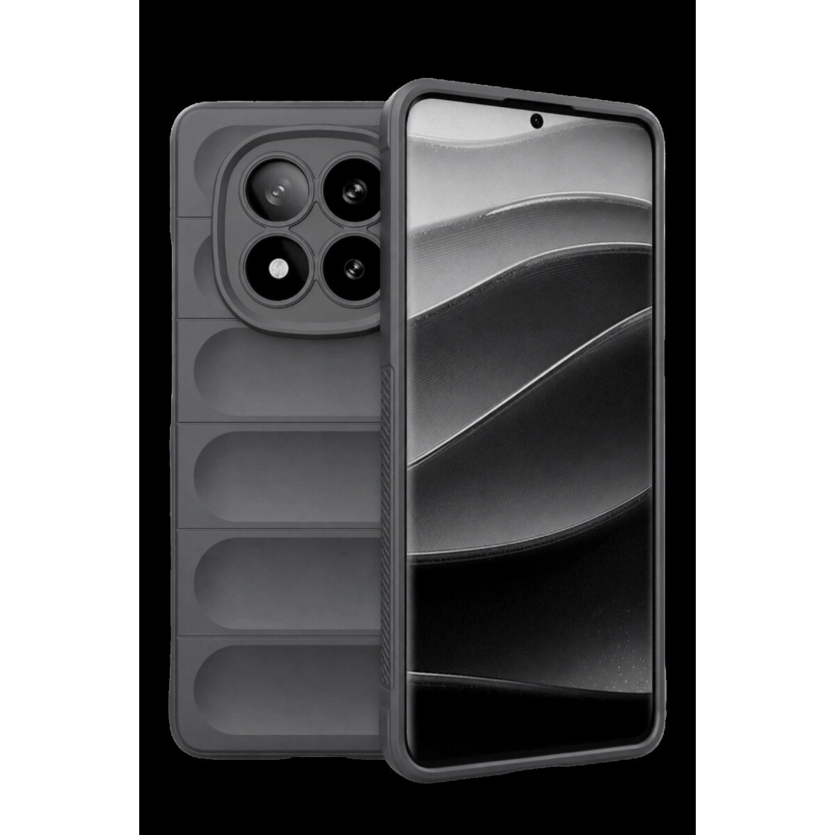 Xiaomi Redmi Note 15 Pro 5g Optimum Silikon - Gri Xiaomi Redmi Note 15 Pro 5g Optimum Silikon - Gri