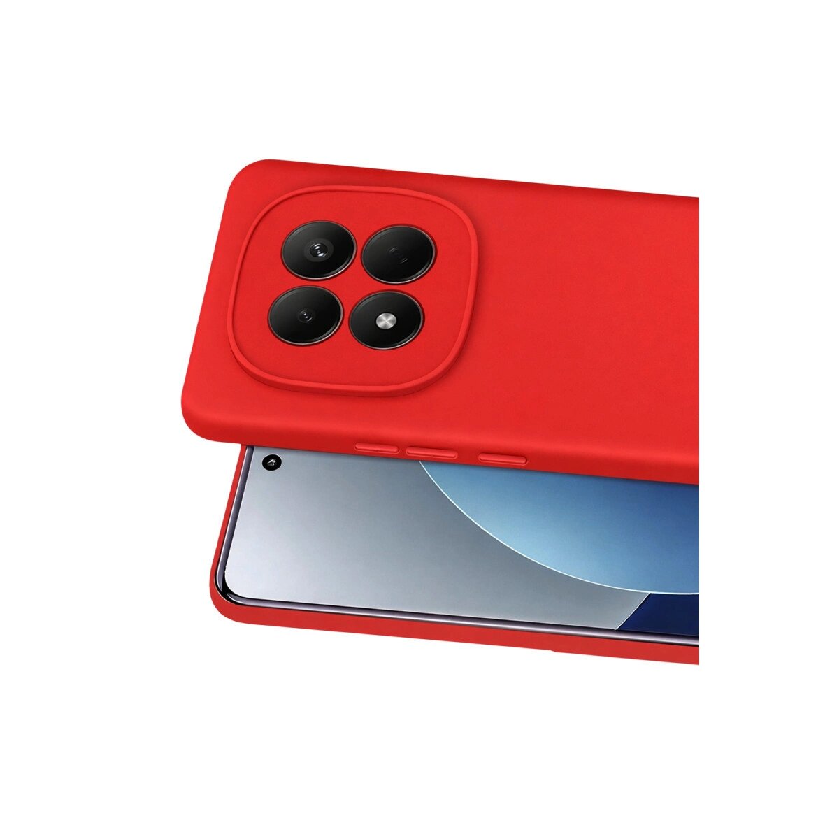 Xiaomi Redmi Note 15 Pro 5g First Silikon - Kırmızı Xiaomi Redmi Note 15 Pro 5g First Silikon - Kırmızı