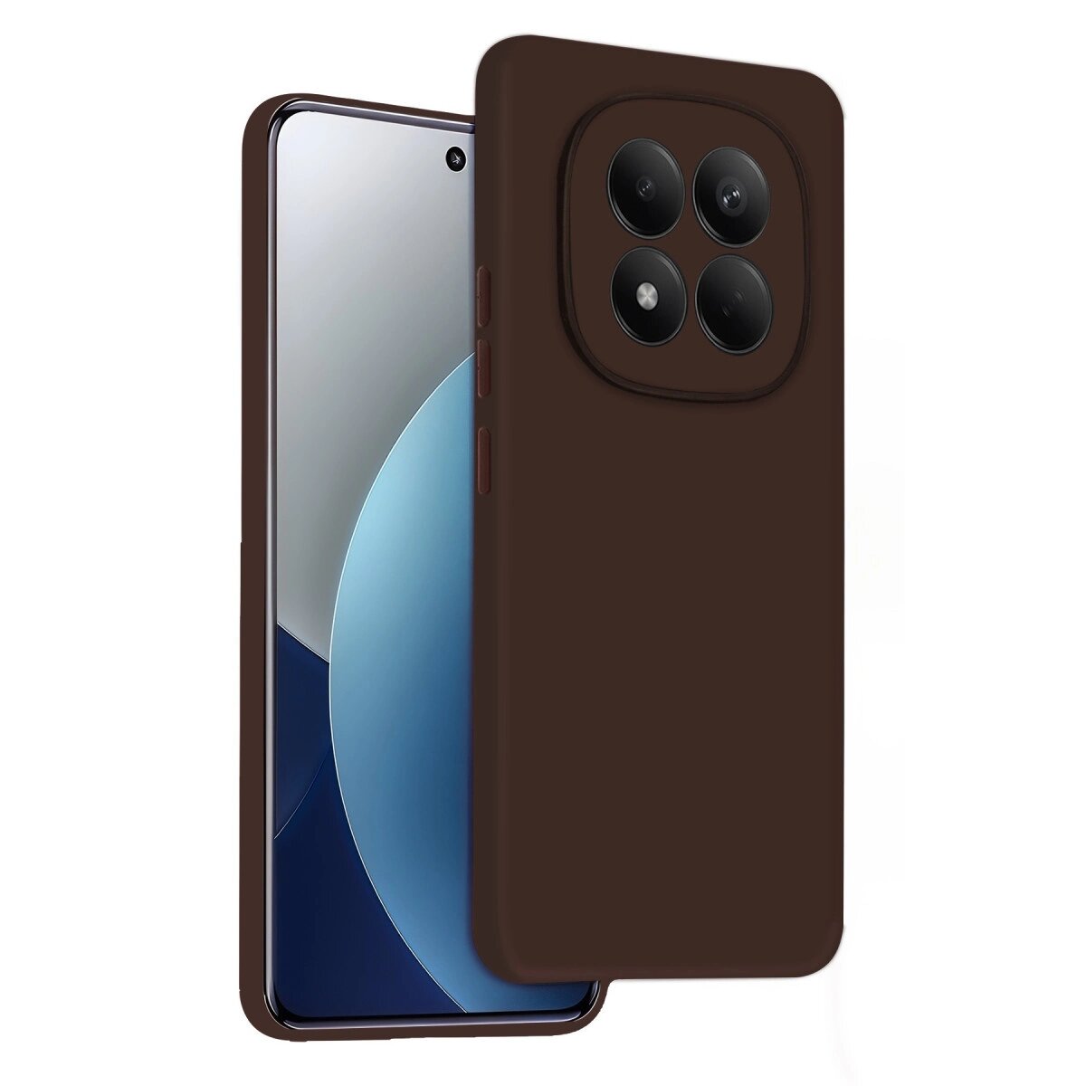 Xiaomi Redmi Note 15 4g First Silikon - Kahverengi Xiaomi Redmi Note 15 4g First Silikon - Kahverengi