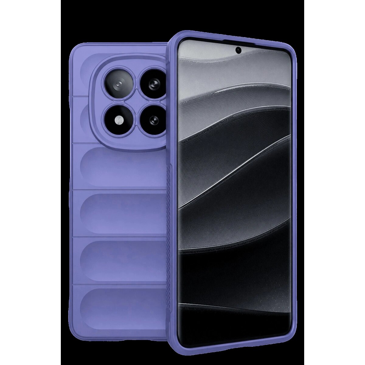 Xiaomi Redmi Note 15 4g Optimum Silikon - Lila