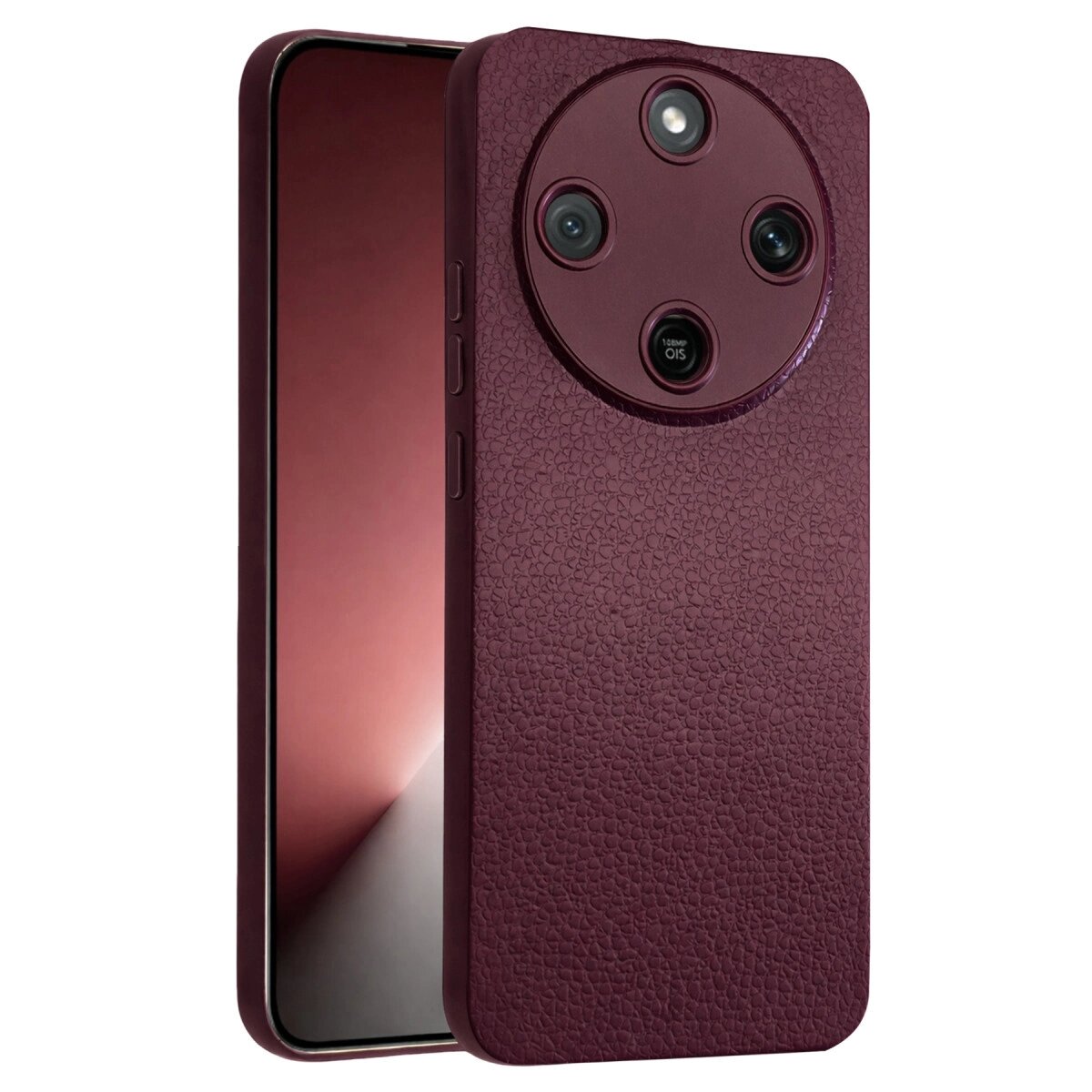 Huawei Honor Magic 8 Lite Thermax Silikon Kılıf - Bordo Huawei Honor Magic 8 Lite Thermax Silikon Kılıf - Bordo