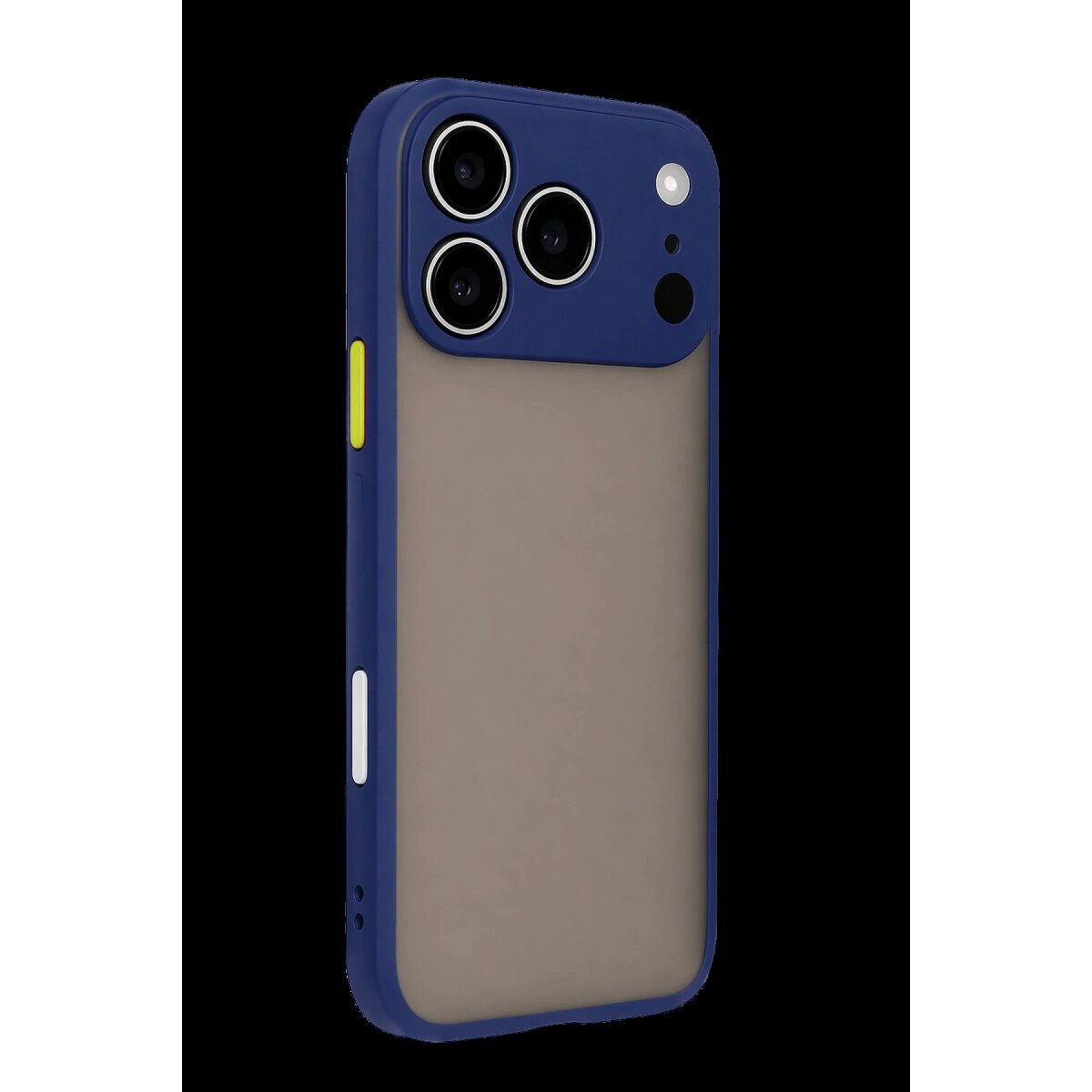 Apple İphone 17 Pro Max Kılıf Montreal Silikon Kapak - Lacivert Apple İphone 17 Pro Max Kılıf Montreal Silikon Kapak - Lacivert