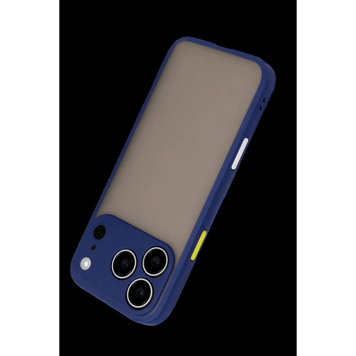 Apple İphone 17 Pro Max Kılıf Montreal Silikon Kapak - Lacivert Apple İphone 17 Pro Max Kılıf Montreal Silikon Kapak - Lacivert