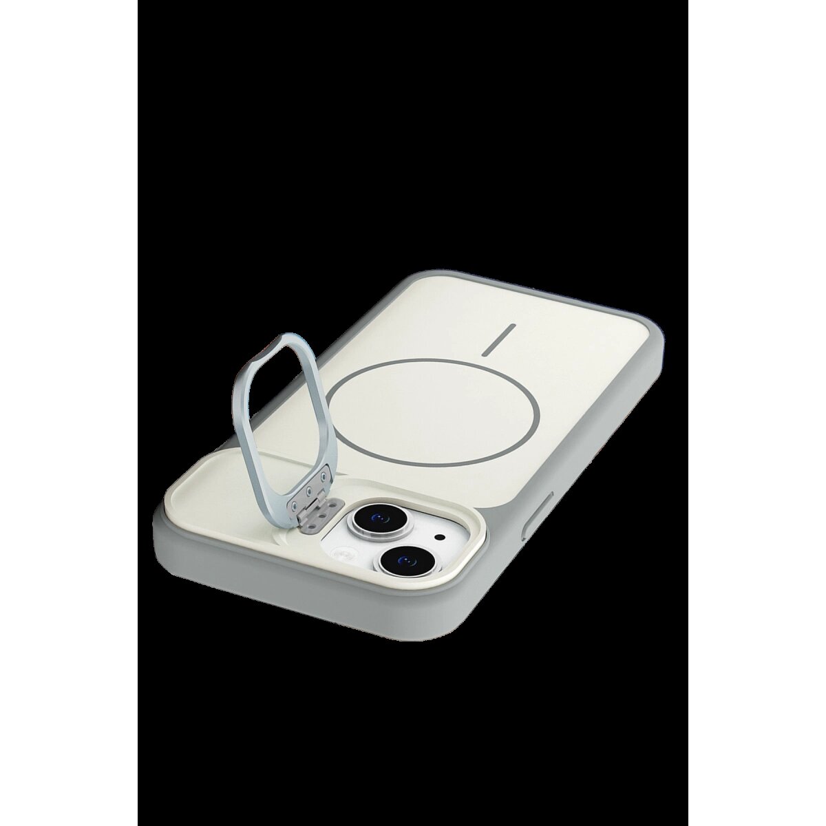 Joko Apple İphone 15 Pale Magsafe Standlı Kapak - Beyaz Joko Apple İphone 15 Pale Magsafe Standlı Kapak - Beyaz