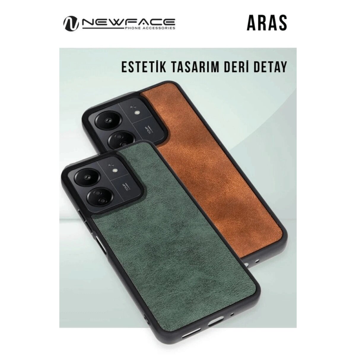 Xiaomi Redmi 14c Kılıf Aras Deri Kapak - Lacivert Xiaomi Redmi 14c Kılıf Aras Deri Kapak - Lacivert