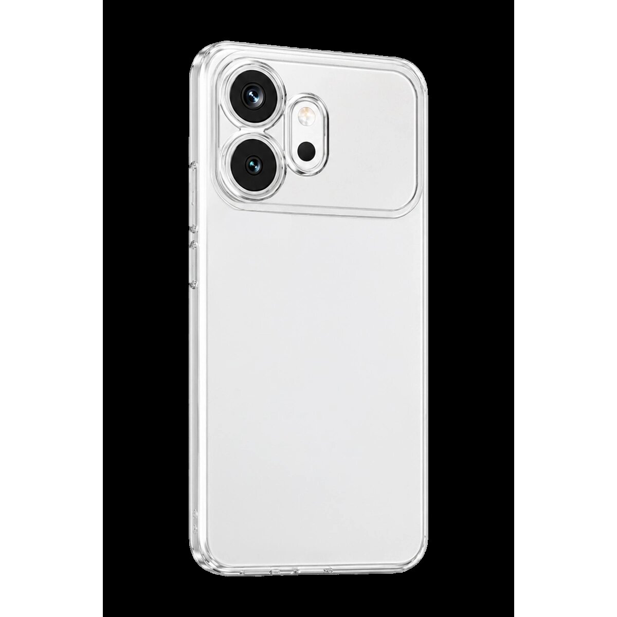 Huawei Honor 600 Lüx Şeffaf Silikon - Şeffaf