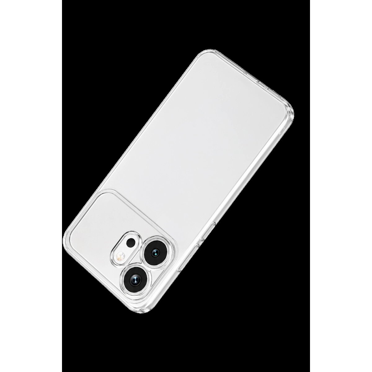 Huawei Honor 600 Lüx Şeffaf Silikon - Şeffaf