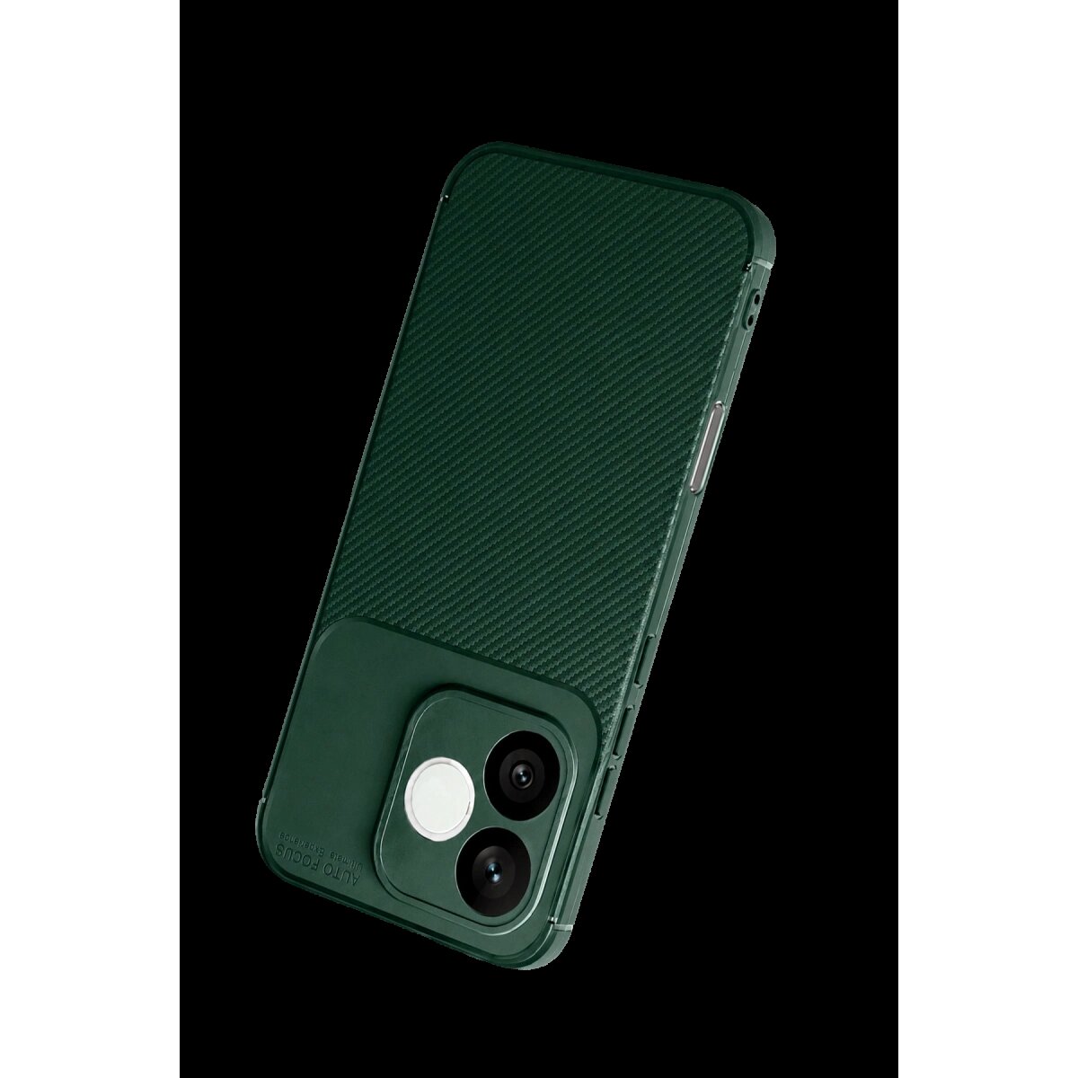 Huawei Honor 600 Lite Auto Focus Karbon Kapak - Koyu Yeşil Huawei Honor 600 Lite Auto Focus Karbon Kapak - Koyu Yeşil