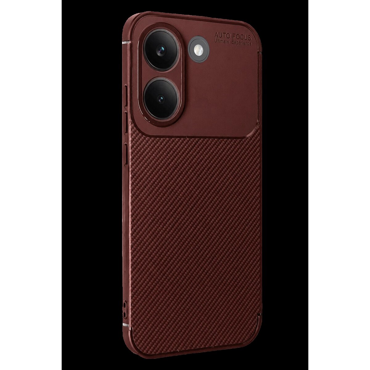 Xiaomi Poco X8 Pro Auto Focus Karbon Kapak - Bordo