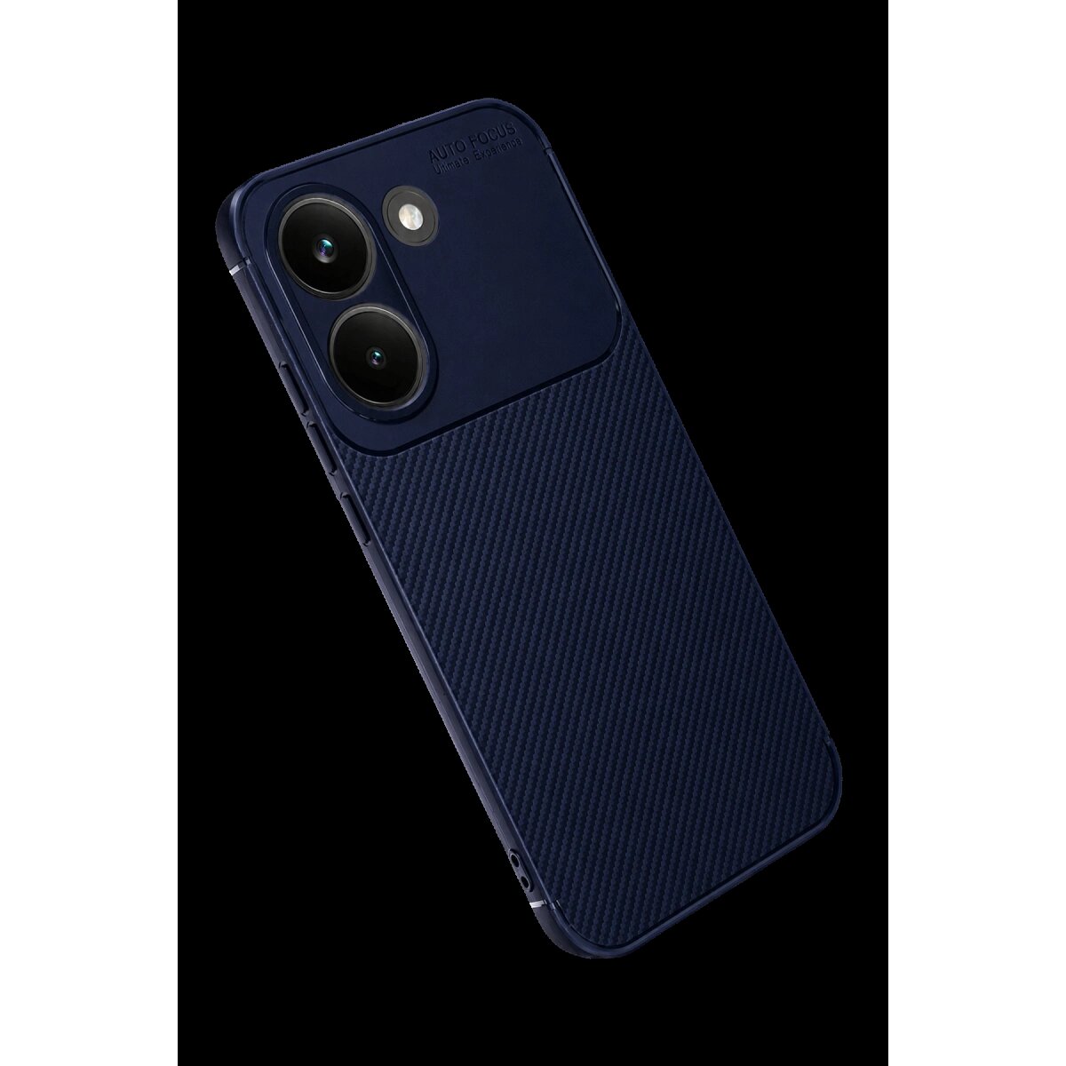 Xiaomi Poco X8 Pro Auto Focus Karbon Kapak - Lacivert Xiaomi Poco X8 Pro Auto Focus Karbon Kapak - Lacivert