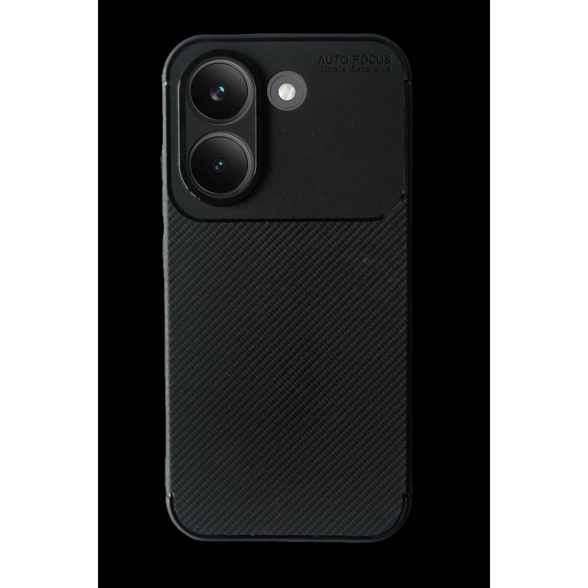 Xiaomi Poco X8 Pro Auto Focus Karbon Kapak - Siyah Xiaomi Poco X8 Pro Auto Focus Karbon Kapak - Siyah