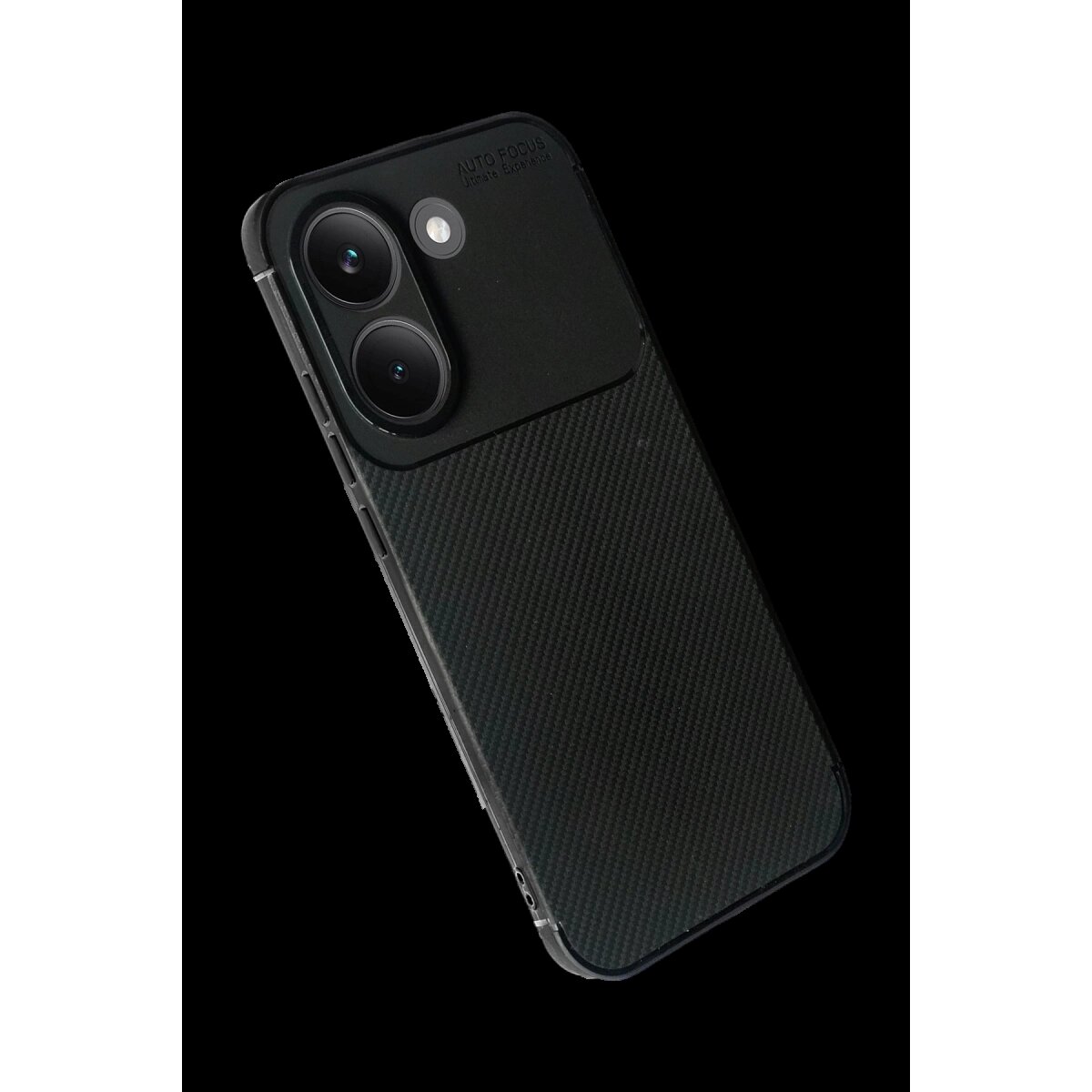 Xiaomi Poco X8 Pro Auto Focus Karbon Kapak - Siyah Xiaomi Poco X8 Pro Auto Focus Karbon Kapak - Siyah