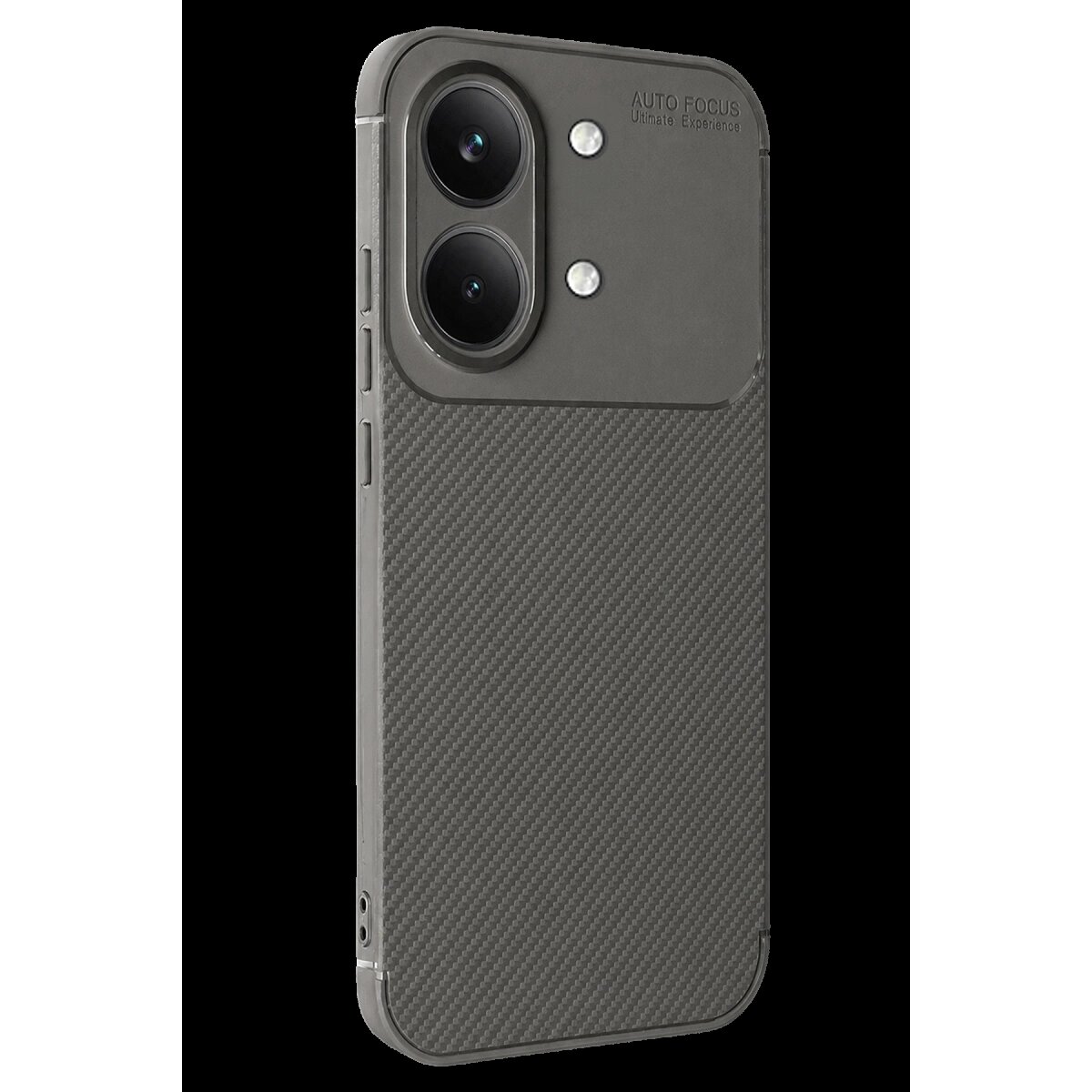 Xiaomi Poco X8 Pro Max Auto Focus Karbon Kapak - Gri Xiaomi Poco X8 Pro Max Auto Focus Karbon Kapak - Gri