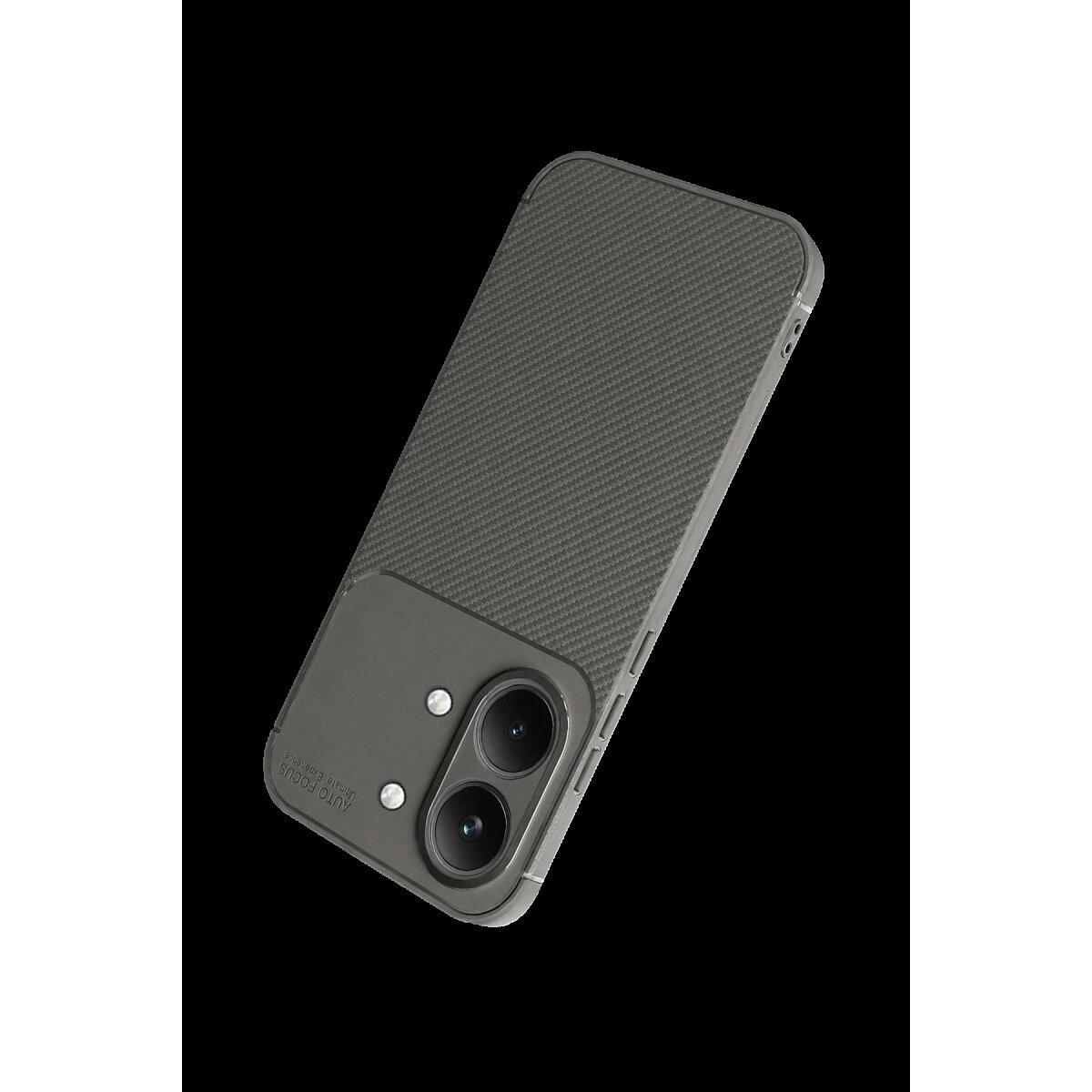 Xiaomi Poco X8 Pro Max Auto Focus Karbon Kapak - Gri Xiaomi Poco X8 Pro Max Auto Focus Karbon Kapak - Gri