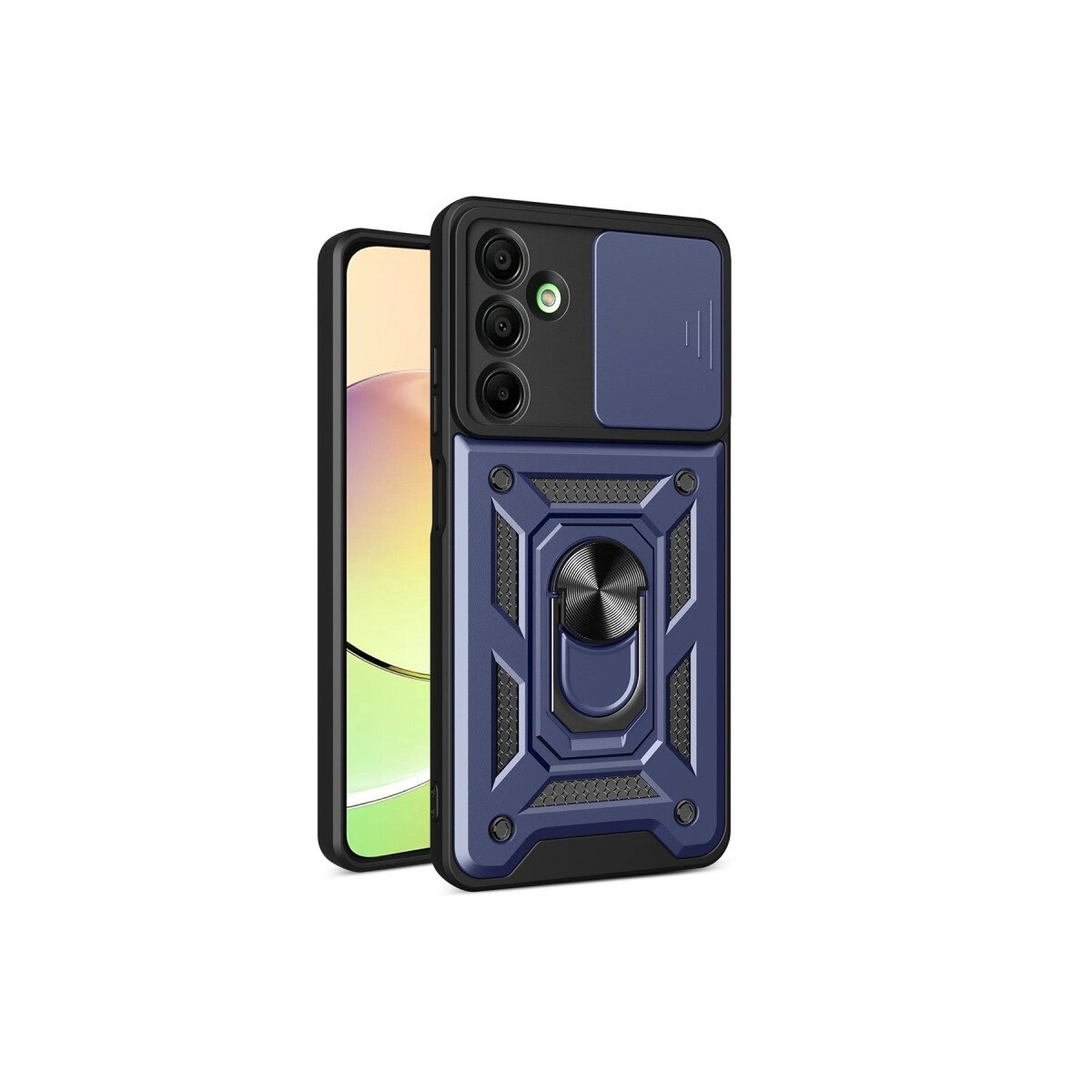 Samsung Galaxy A16 5g Kılıf Pars Lens Yüzüklü Silikon - Lacivert Samsung Galaxy A16 5g Kılıf Pars Lens Yüzüklü Silikon - Lacivert