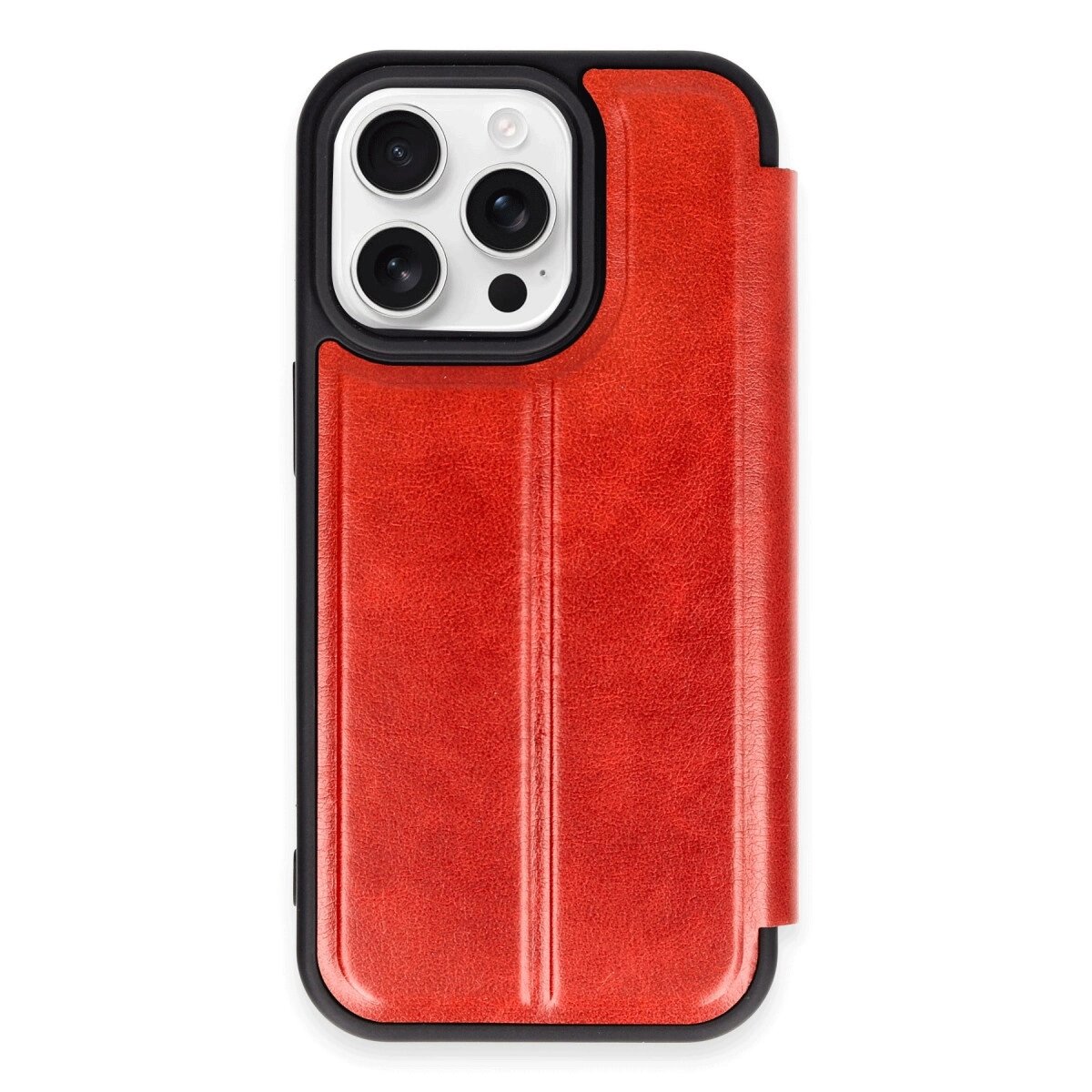 Apple İphone 14 Pro Max Kılıf Flip Cover - Kırmızı Apple İphone 14 Pro Max Kılıf Flip Cover - Kırmızı