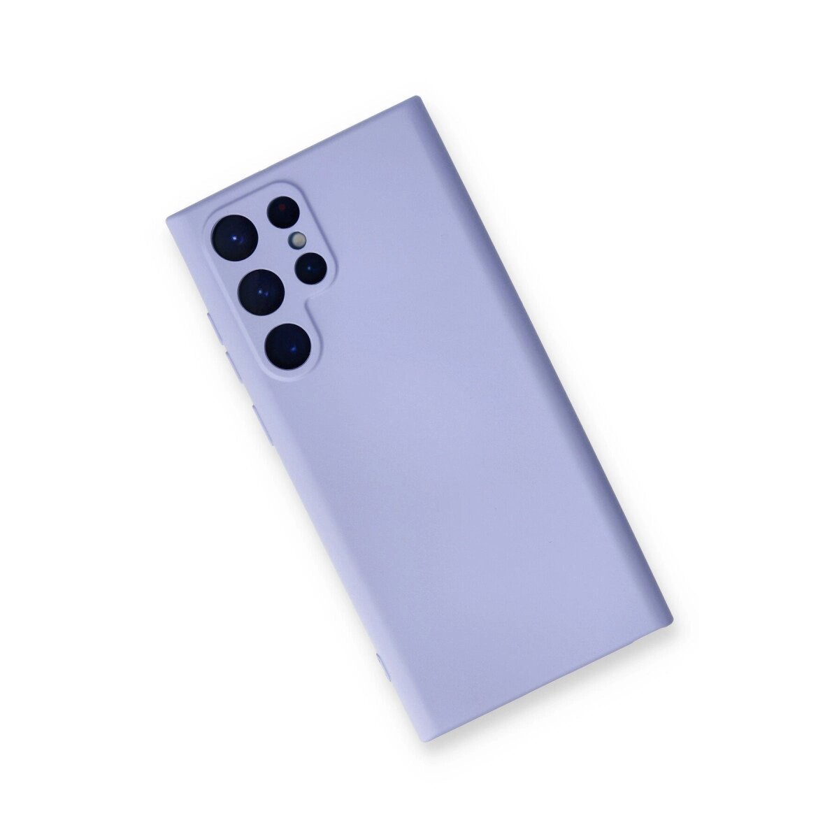 Samsung Galaxy S24 Ultra Kılıf Nano İçi Kadife Silikon - Lila Samsung Galaxy S24 Ultra Kılıf Nano İçi Kadife Silikon - Lila