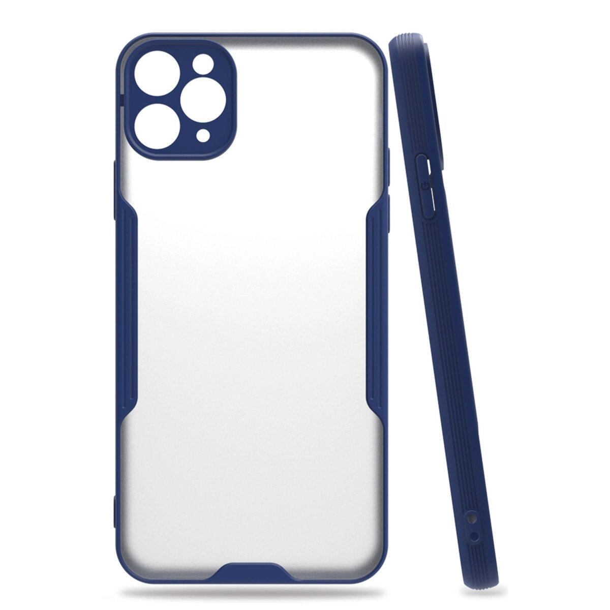 Apple İphone 11 Pro Max Kılıf Platin Silikon - Lacivert Apple İphone 11 Pro Max Kılıf Platin Silikon - Lacivert