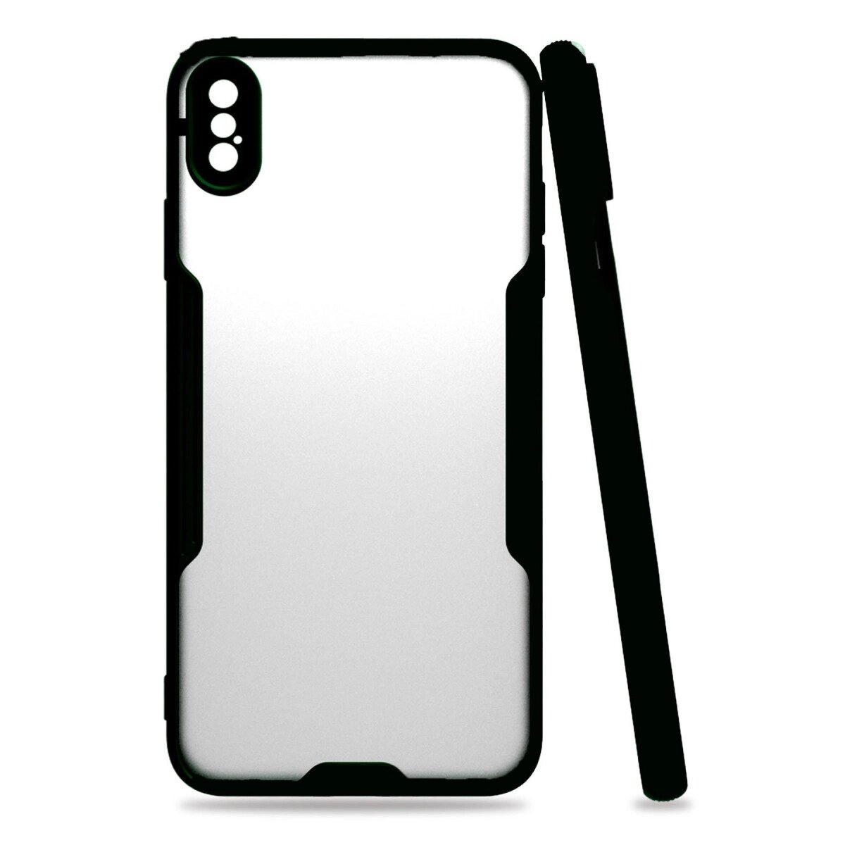 Apple İphone Xs Max Kılıf Platin Silikon - Siyah Apple İphone Xs Max Kılıf Platin Silikon - Siyah