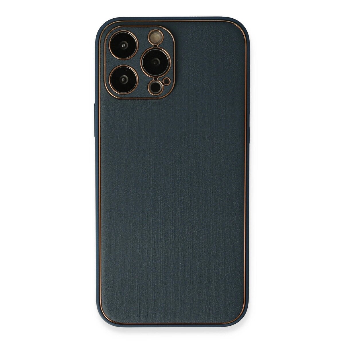 Apple İphone 13 Pro Kılıf Coco Deri Silikon Kapak - Mavi Apple İphone 13 Pro Kılıf Coco Deri Silikon Kapak - Mavi