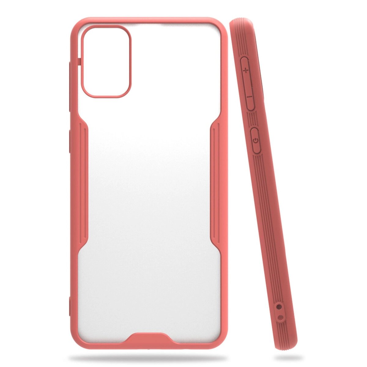 Samsung Galaxy M31 Kılıf Platin Silikon - Pembe Samsung Galaxy M31 Kılıf Platin Silikon - Pembe