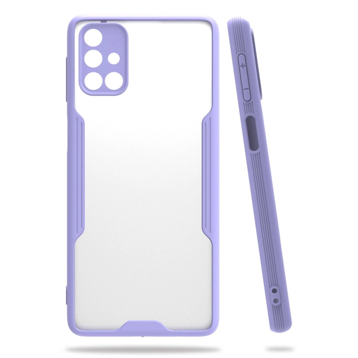 Samsung Galaxy M31s Kılıf Platin Silikon - Lila Samsung Galaxy M31s Kılıf Platin Silikon - Lila