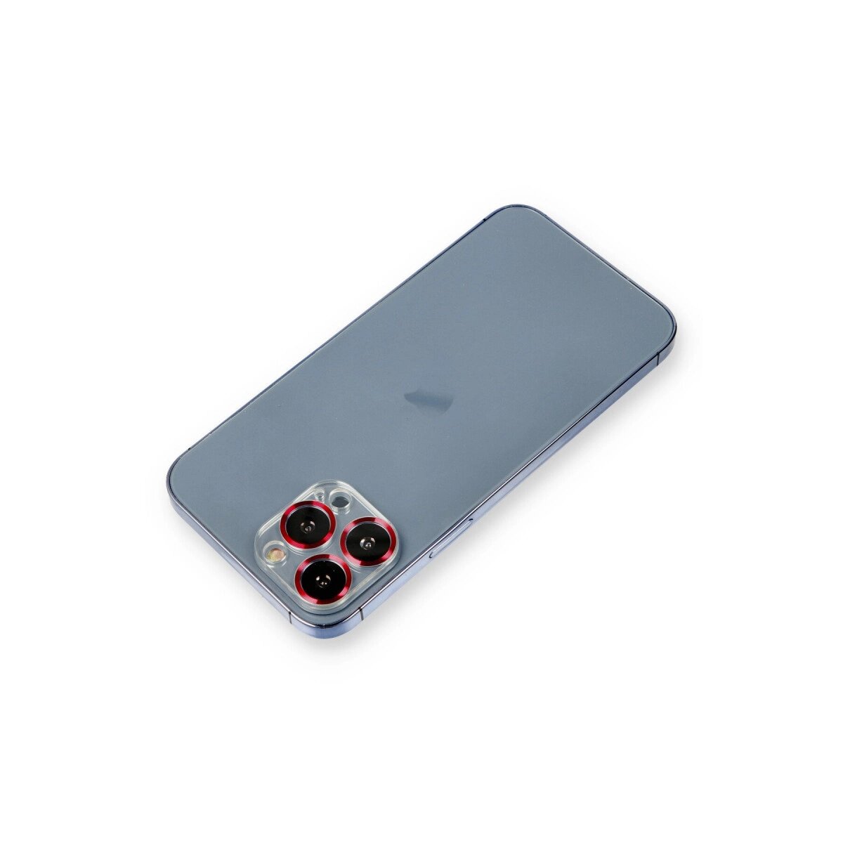 Apple İphone 13 Pro Max Metal Kamera Lens Koruma Cam - Kırmızı Apple İphone 13 Pro Max Metal Kamera Lens Koruma Cam - Kırmızı