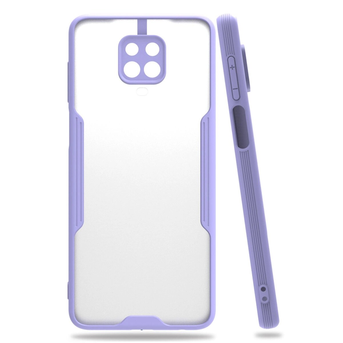 Xiaomi Redmi Note 9s Kılıf Platin Silikon - Lila Xiaomi Redmi Note 9s Kılıf Platin Silikon - Lila