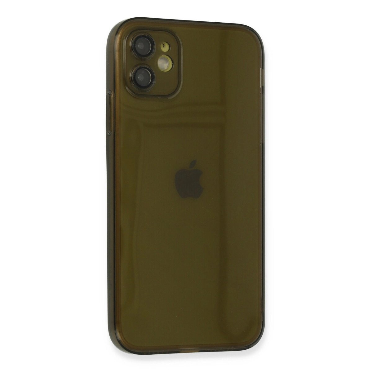 Apple İphone 12 Kılıf Fly Lens Silikon - Siyah Apple İphone 12 Kılıf Fly Lens Silikon - Siyah