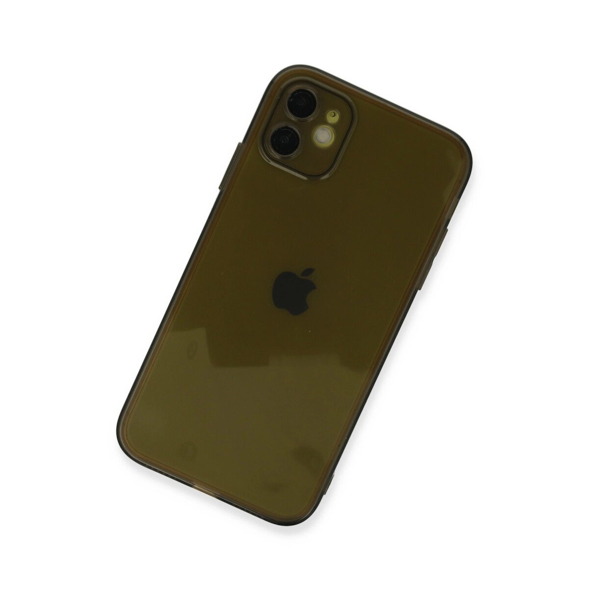 Apple İphone 12 Kılıf Fly Lens Silikon - Siyah Apple İphone 12 Kılıf Fly Lens Silikon - Siyah
