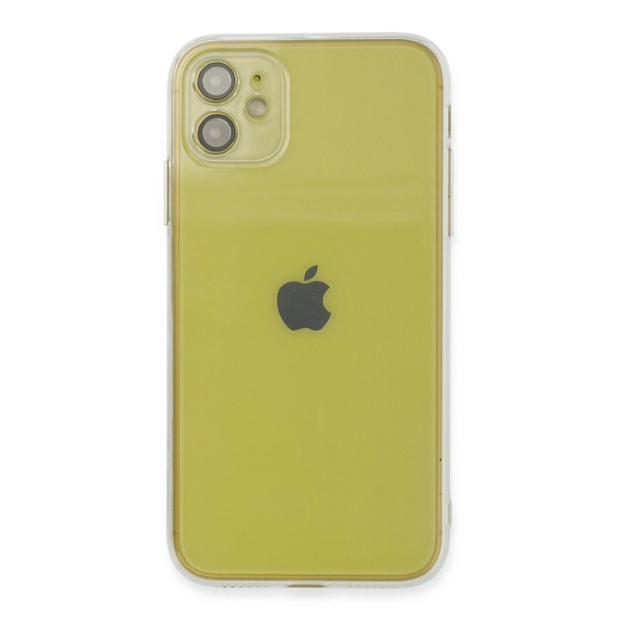 Apple İphone 12 Kılıf Fly Lens Silikon - Şeffaf Apple İphone 12 Kılıf Fly Lens Silikon - Şeffaf