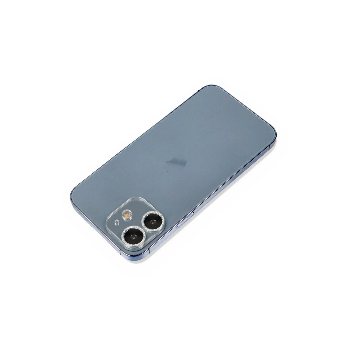 Apple İphone 12 Mini Shine Kamera Lens Koruma Cam - Gümüş Apple İphone 12 Mini Shine Kamera Lens Koruma Cam - Gümüş