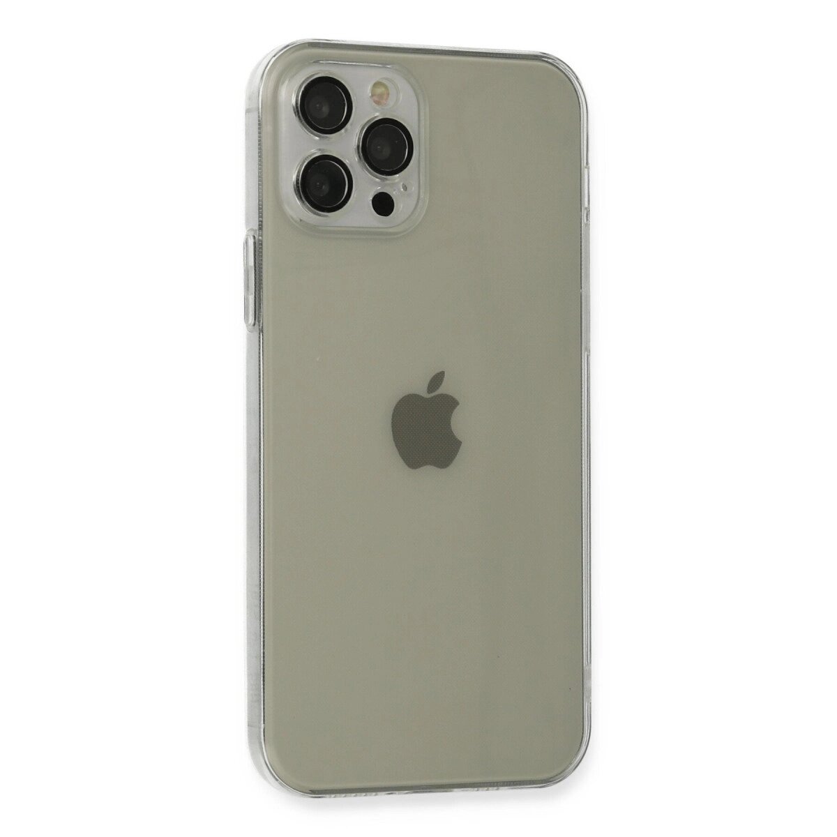 Apple İphone 12 Pro Max Kılıf Fly Lens Silikon - Şeffaf Apple İphone 12 Pro Max Kılıf Fly Lens Silikon - Şeffaf