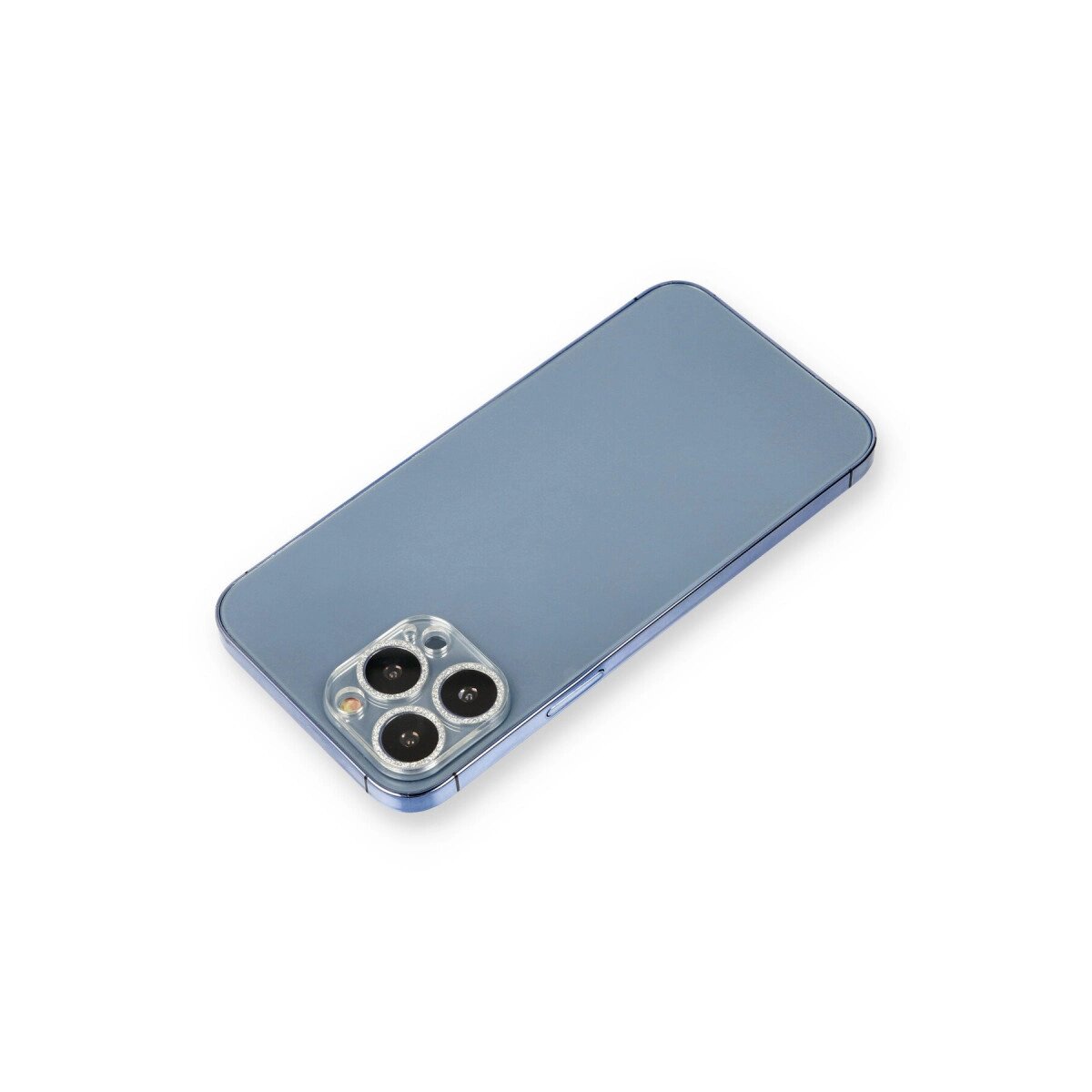 Apple İphone 12 Pro Shine Kamera Lens Koruma Cam - Gümüş Apple İphone 12 Pro Shine Kamera Lens Koruma Cam - Gümüş