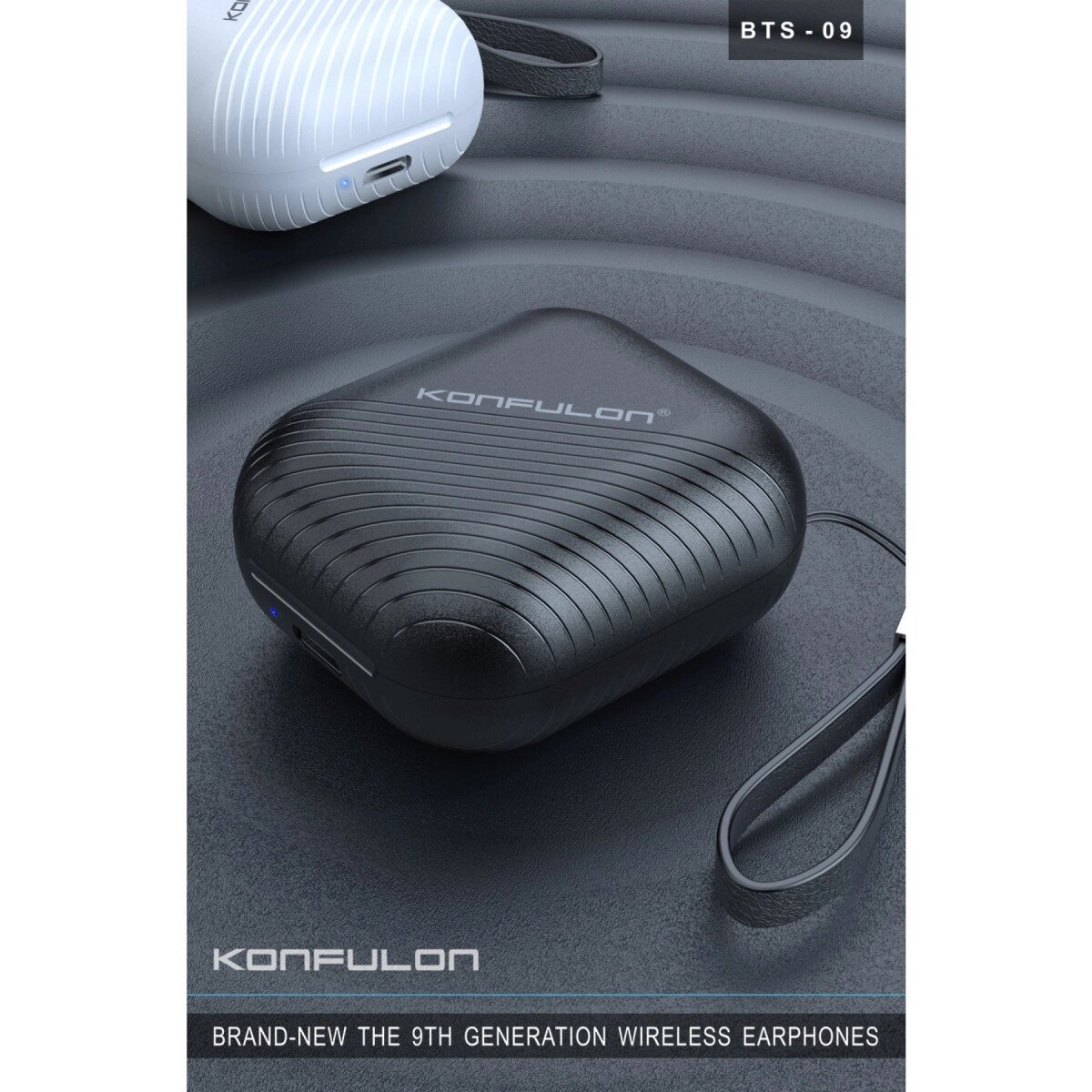 Bts09 Kablosuz Airpods Kulaklık - Siyah